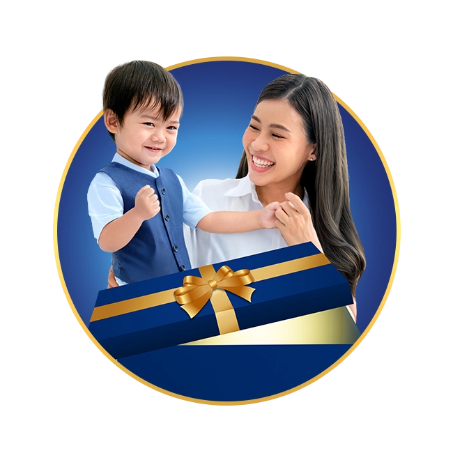 Hadiah untuk Mama
dan si Kecil

