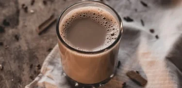 Susu Coklat dengan Boba (tinggi akan kandungan asam folat)