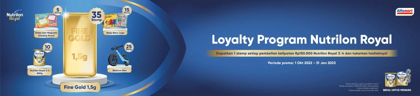 Program Loyalty Nutrilon Royal di Alfamart 2022