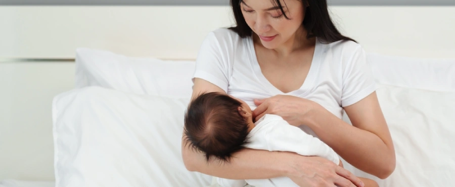 Banner Artikel Penyebab Bayi Muntah Setelah Minum ASI dan Pencegahannya
