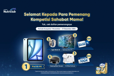 Banner Artikel Pengumuman Pemenang Kompetisi Sahabat Mama