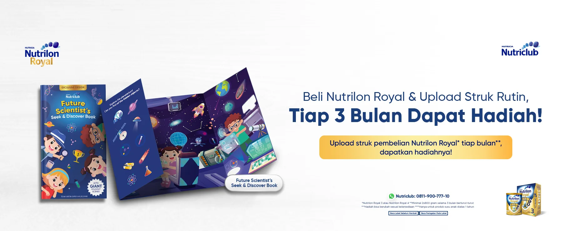 Banner Artikel Syarat dan Ketentuan Hadiah Upload Struk Bulan Ketiga Nutriclub Juli-September 2025