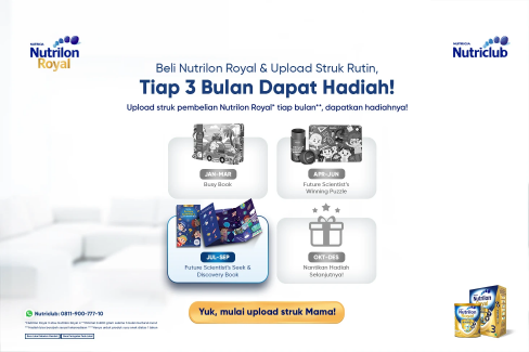 Banner Artikel Syarat dan Ketentuan Hadiah Upload Struk Bulan Ketiga Nutriclub Juli-September 2025