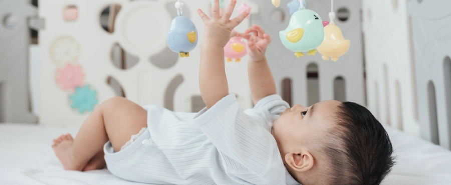 Banner Artikel 10 Ide Stimulasi Bayi 5 Bulan untuk Dukung Tumbuh Kembang