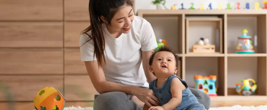 Banner Artikel 11 Cara Stimulasi Bayi 10 Bulan, Seru dan Menyenangkan!