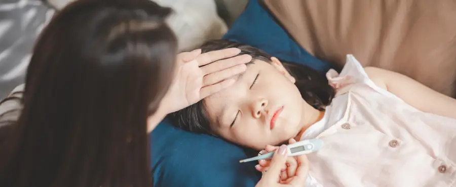 Banner Artikel Ciri-Ciri DBD pada Anak Berdasarkan Fase dan Tanda Bahayanya