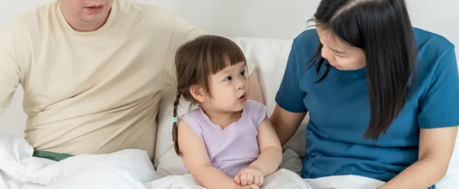 Banner Artikel Anak 3 Tahun Belum Bisa Bicara? Ini Penyebab dan Solusinya