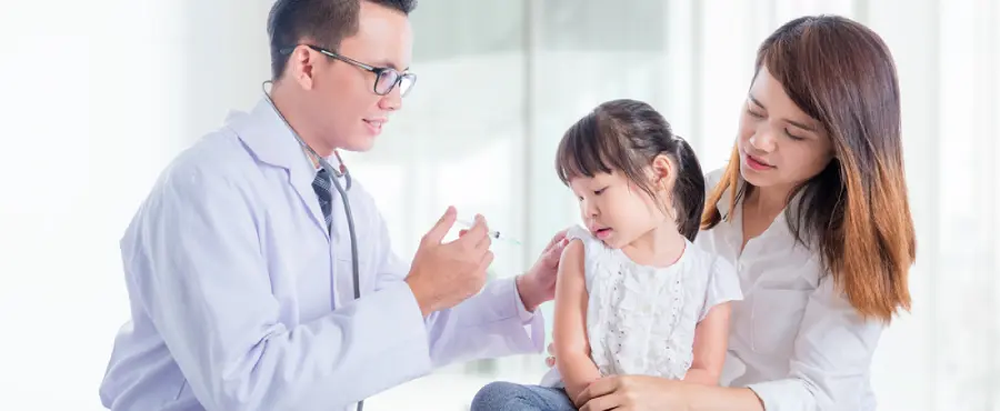 Banner Artikel Pentingnya Vaksinasi untuk Anak, Fungsi, dan Jenis Vaksin Wajib