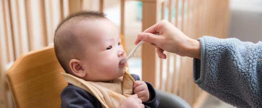 Banner Artikel Tekstur MPASI 7 Bulan: Panduan Aman & Tepat untuk Bayi