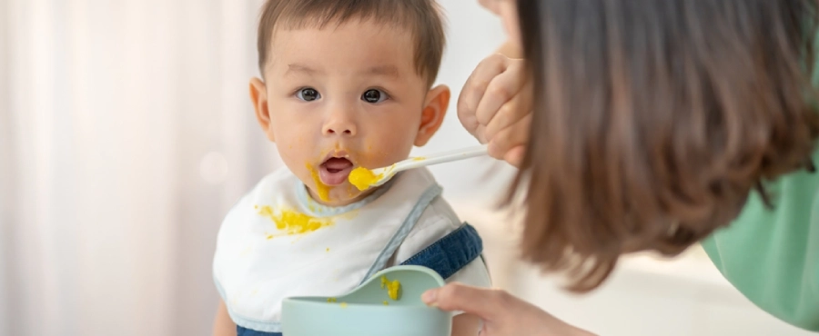 Banner Artikel Cara Mengenalkan MPASI Pertama: Panduan Lengkap agar Si Kecil Mau Makan Banner Artikel Cara Mengenalkan MPASI Pertama: Panduan Lengkap agar Si Kecil Mau Makan