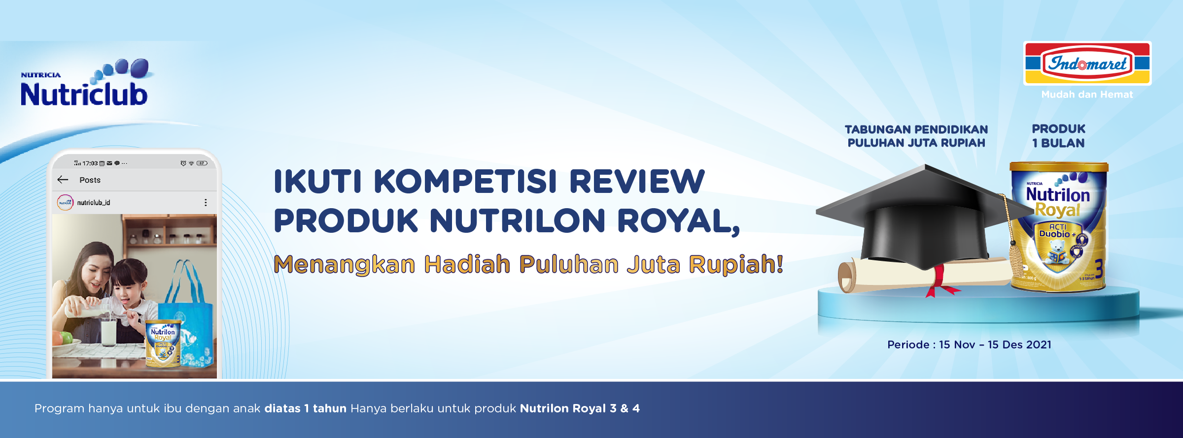 Nutrilon Royal: Program Kompetisi Review Produk