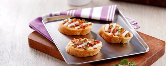 Bruschetta Keju Bakar